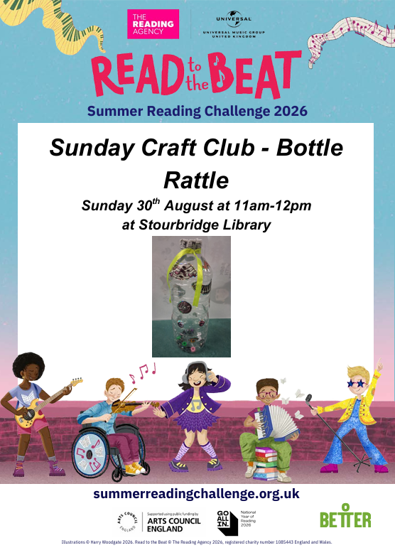Stourbridge Library - Summer Reading Challenge: Bottle Rattle